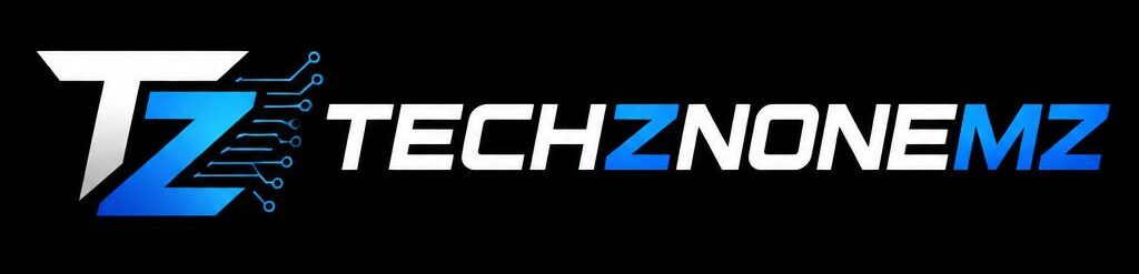 Cropped gpt image 2 create a logo for my website named TECHZNONEMZ. must be in 250 60 0.jpg